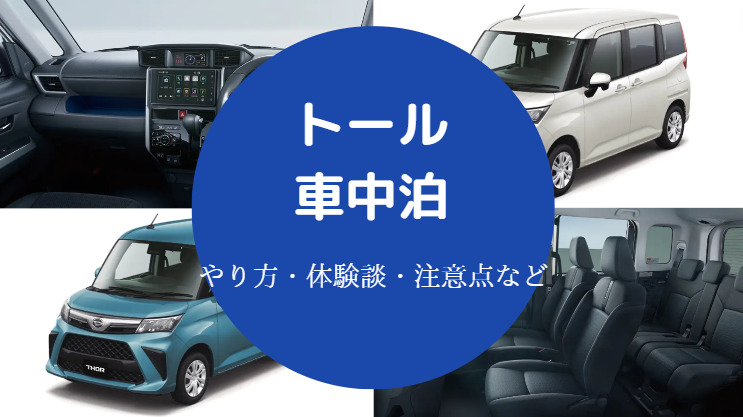 トールでの車中泊