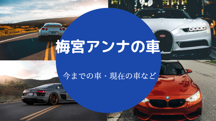 梅宮アンナの車