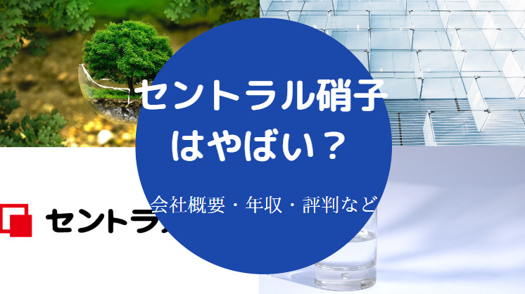 セントラル硝子はやばい?