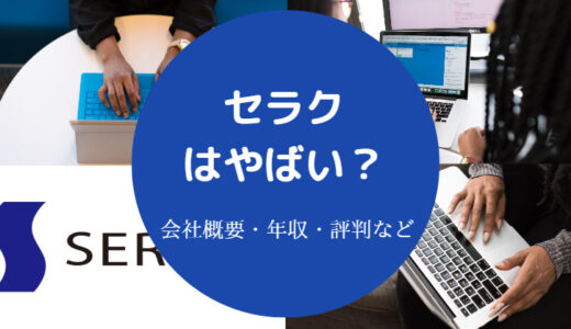 【セラクは誰でも受かる？】やばい？評判は？パワハラ？離職率は？等