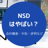 NSDはやばい?
