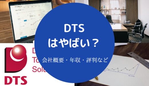 【DTSはやばい？】離職率は？パワハラ？インサイト？給料安い？など