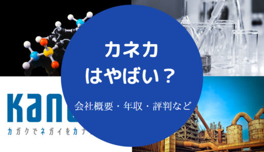 【カネカは最悪？】潰れる？激務？やばい？離職率・将来性・評判など