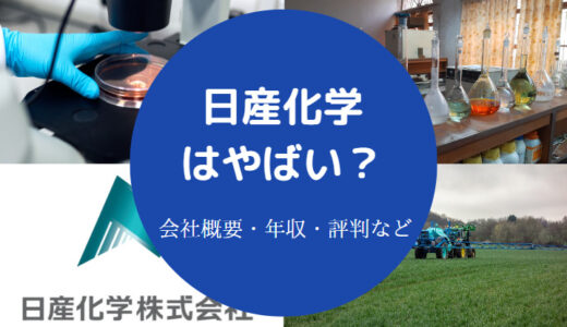 【日産化学はやばい？】激務？パワハラ？評判は？ブラック？離職率等