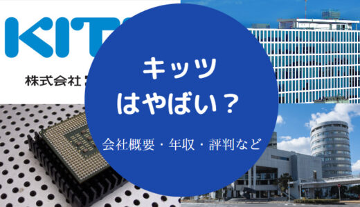 【キッツのパワハラ？】ホワイト企業？離職率・評判・年収・将来性等