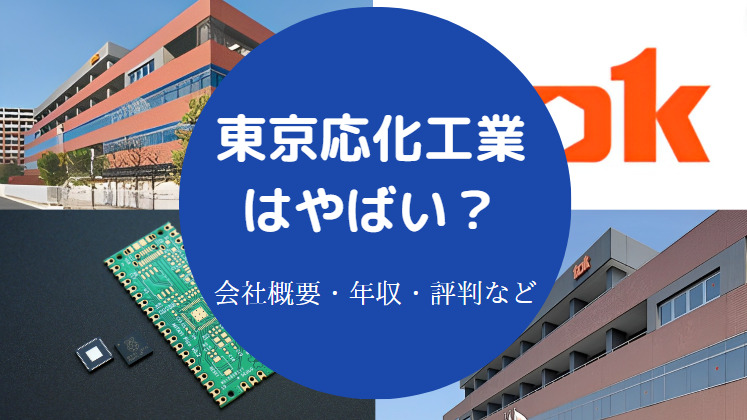 東京応化工業はやばいのか