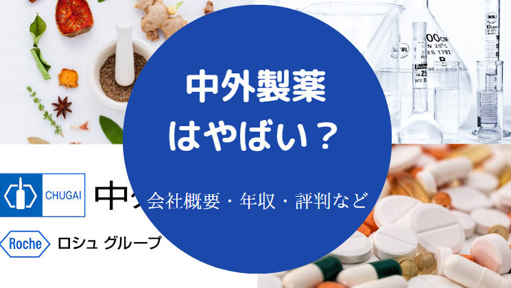 中外製薬はやばいのか