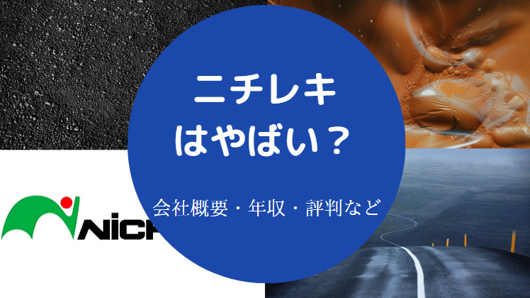 ニチレキはやばいのか