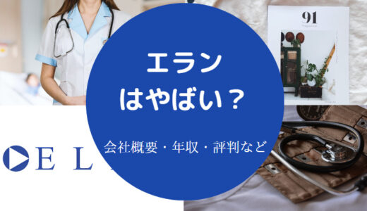 【株式会社エランはやばい？】評判・口コミ・年収・将来性など