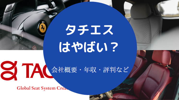 タチエスはやばいのか