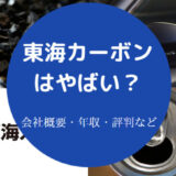 東海カーボンはやばいのか