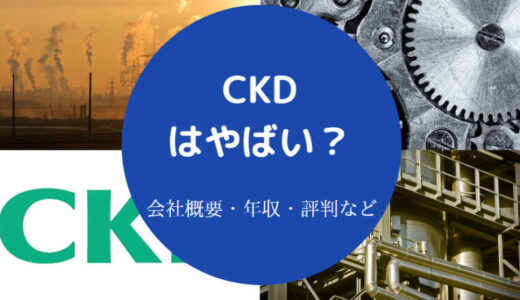 【CKDはホワイト企業？】就職難易度は？パワハラ？退職金・離職率等