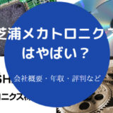 芝浦メカトロニクスはやばいのか
