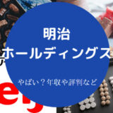 明治ホールディングスはやばい?