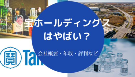 【宝ホールディングスの就職難易度】年収・採用大学・倍率・評判など