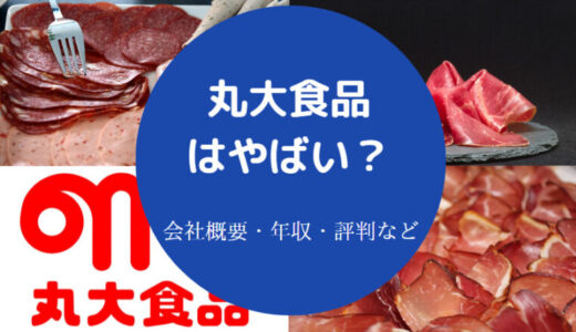 【丸大食品の就職難易度】パワハラ？ホワイト企業？やばい？評判など