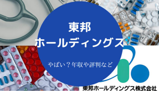 【東邦ホールディングスはやばい？】年収・評判・不祥事・採用大学等