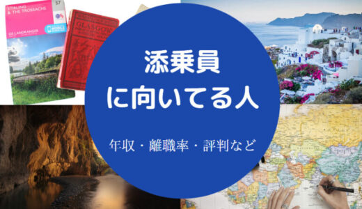 【添乗員に向いてる人】性格悪い？仕事きつい？年収・評判・やりがい